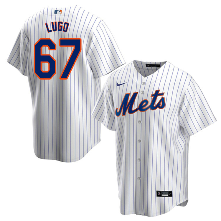 Nike Men #67 Seth Lugo New York Mets Baseball Jerseys Sale-White